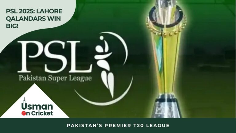 Pakistan Super League (PSL) 2025